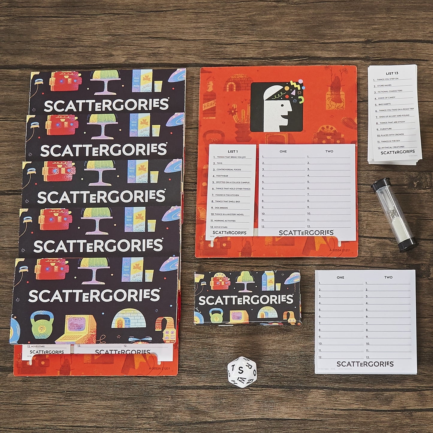 Classic Scattergories Game, Party Game for Adults and Teens Ages 13 and up