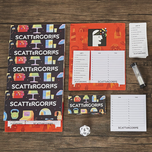 Classic Scattergories Game, Party Game for Adults and Teens Ages 13 and up