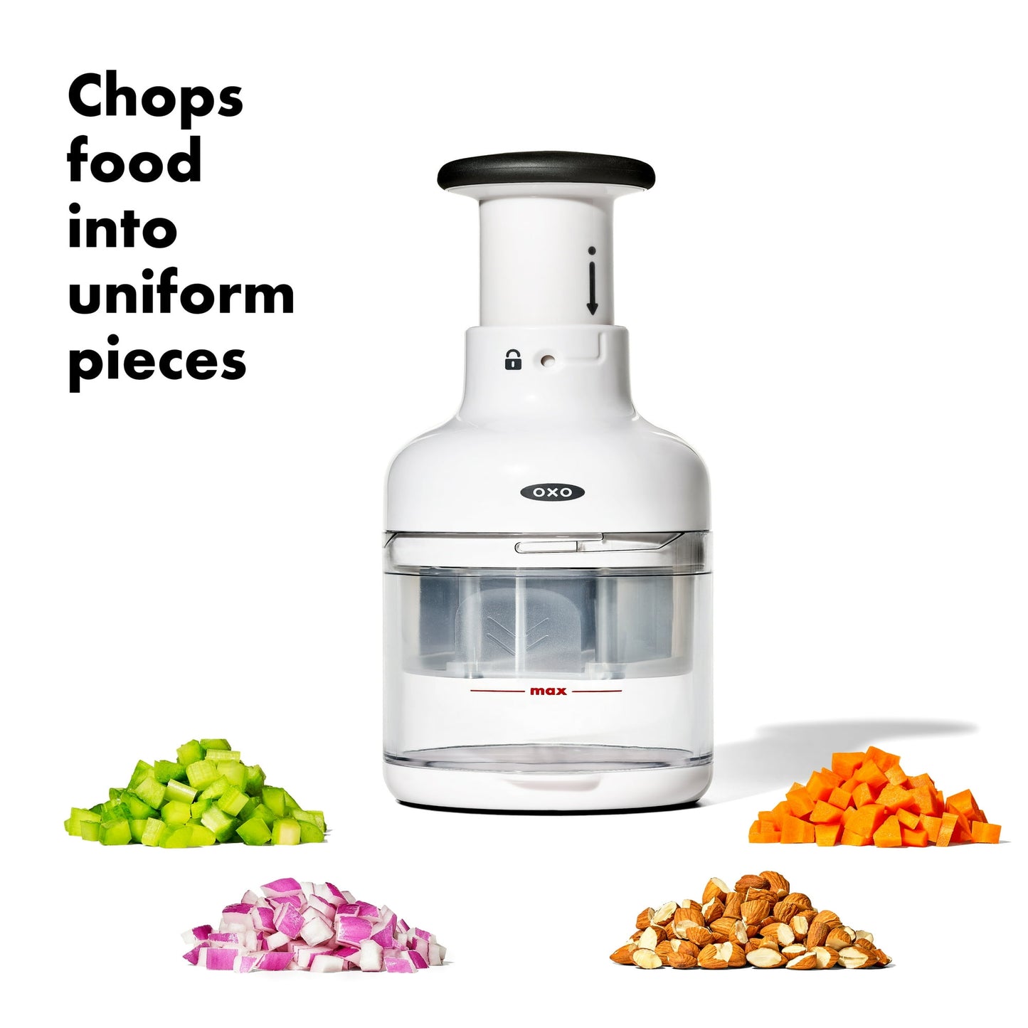 OXO SoftWorks Food Chopper, White