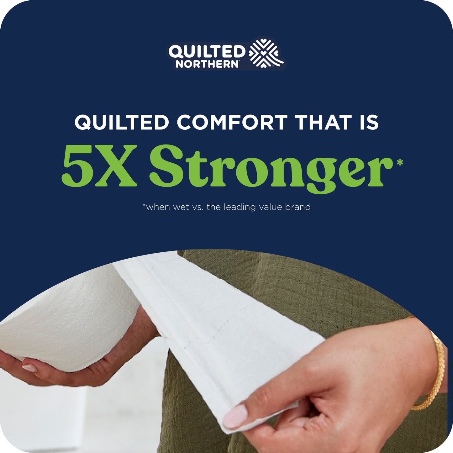 Quilted Northern Ultra Soft & Strong 2-Ply Toilet Paper, 18 Mega Rolls