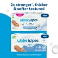 WaterWipes Sensitive+ Newborn & Baby Wipes, 3-In-1 Cleans, Cares, Protects, 99.9% Water, Unscented & Hypoallergenic, 9 Packs (540 Wipes)