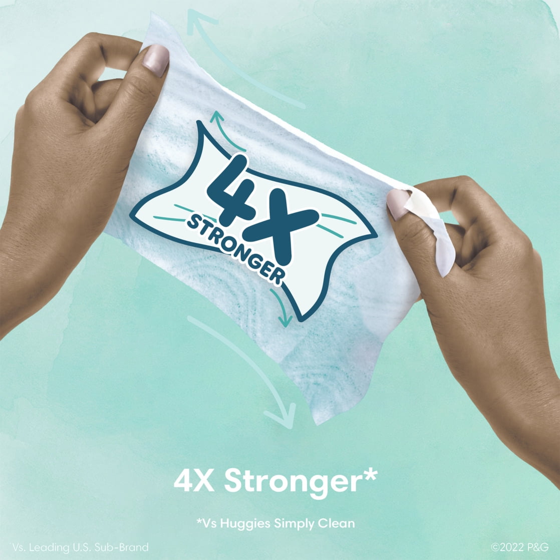 Pampers Aqua Pure Baby Wipes Unscented, 7-Pack, 392 Total Count (Select for More Options)