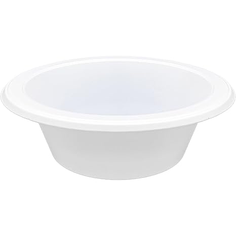 Genuine Joe 10424 Plastic Bowls 12oz 125/PK White