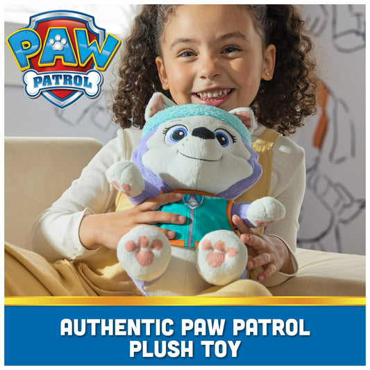 PAW Patrol, Bedtime Plush Everest with Reversible Outfit