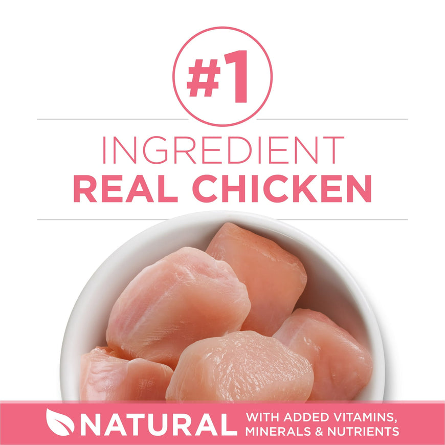 Purina ONE Plus, Healthy Kitten Formula, Dry Kitten Food, Chicken, 7 lb Bag