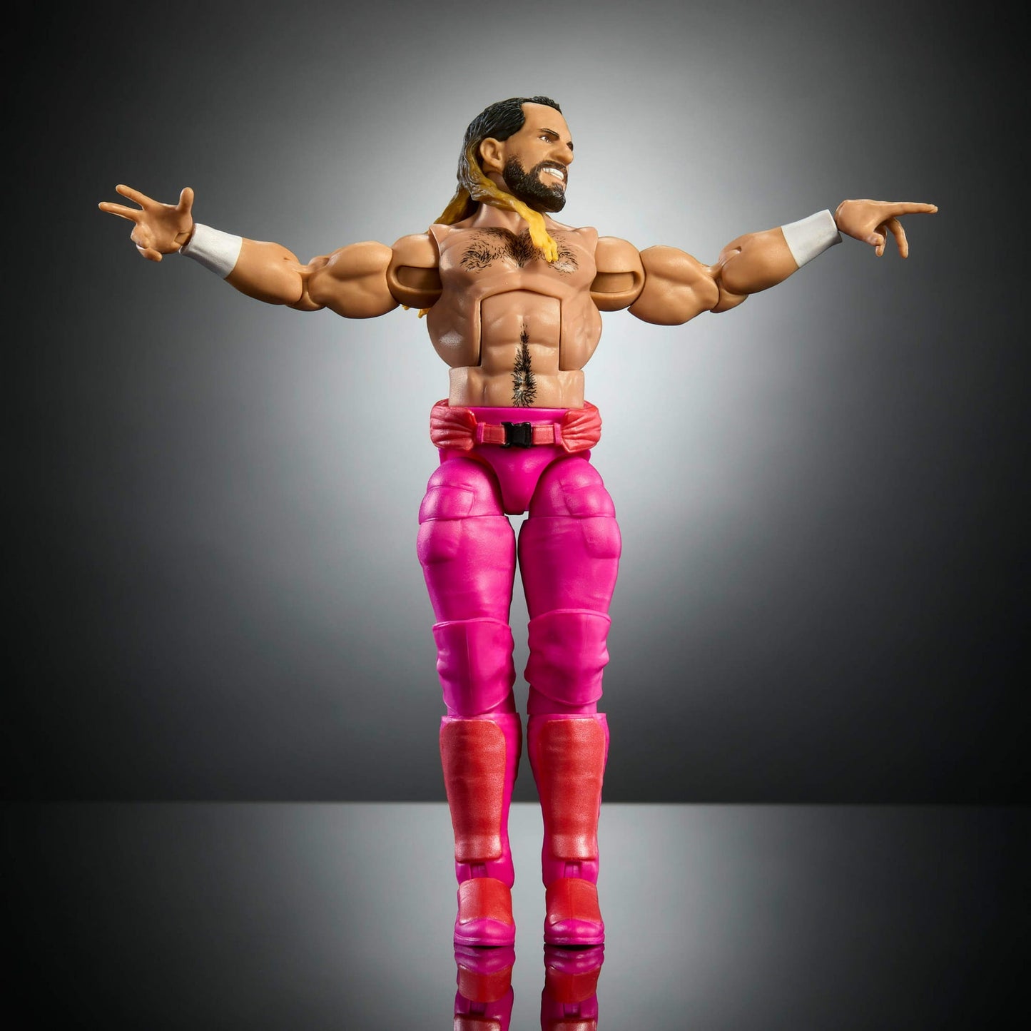WWE Elite Collection Premium Live Event Seth Rollins Action Figure Set, WrestleMania Collectible