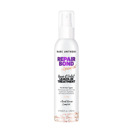 Marc Anthony Repairing Leave-In Conditioner, Repair Bond +Rescuplex - Repairs, Strengthens & Maintains Bonds within Hair - Eliminates Frizz, Flyaways..