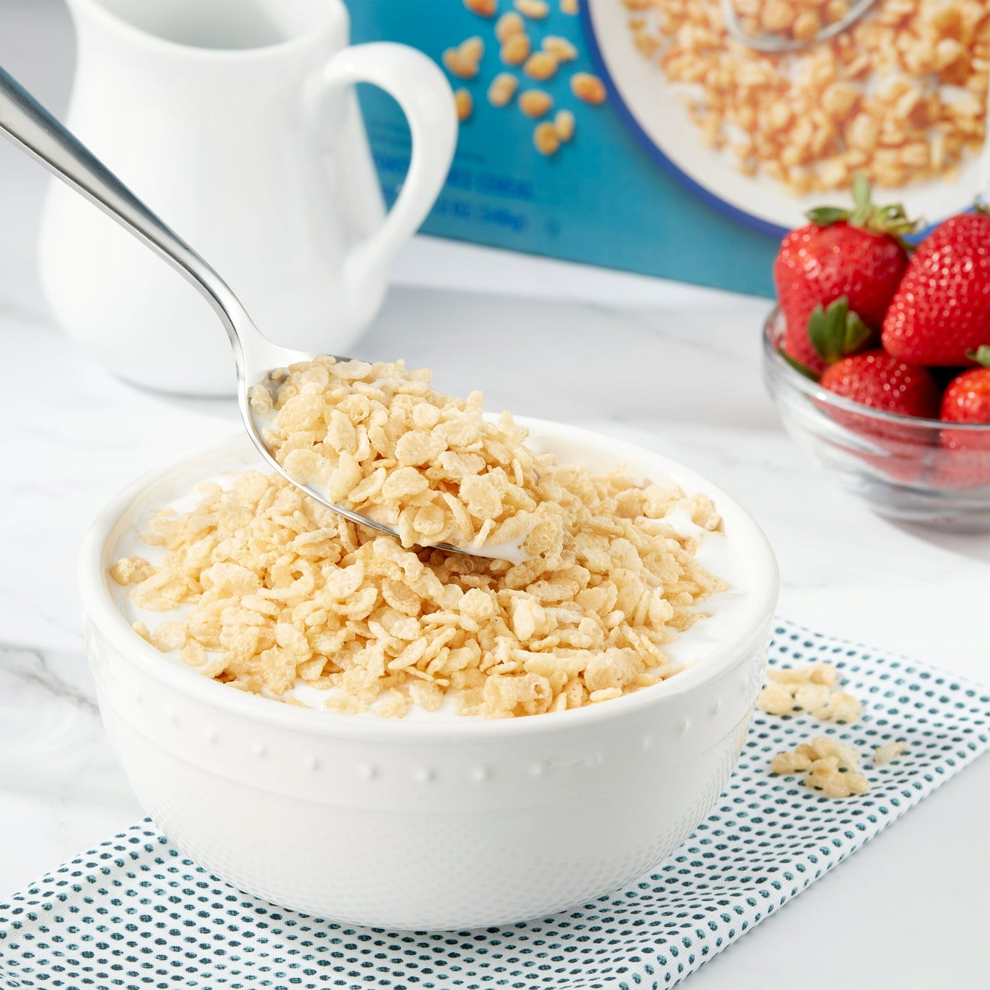 (10 pack) Great Value Toasted Rice Crisps Breakfast Cereal, 12 oz