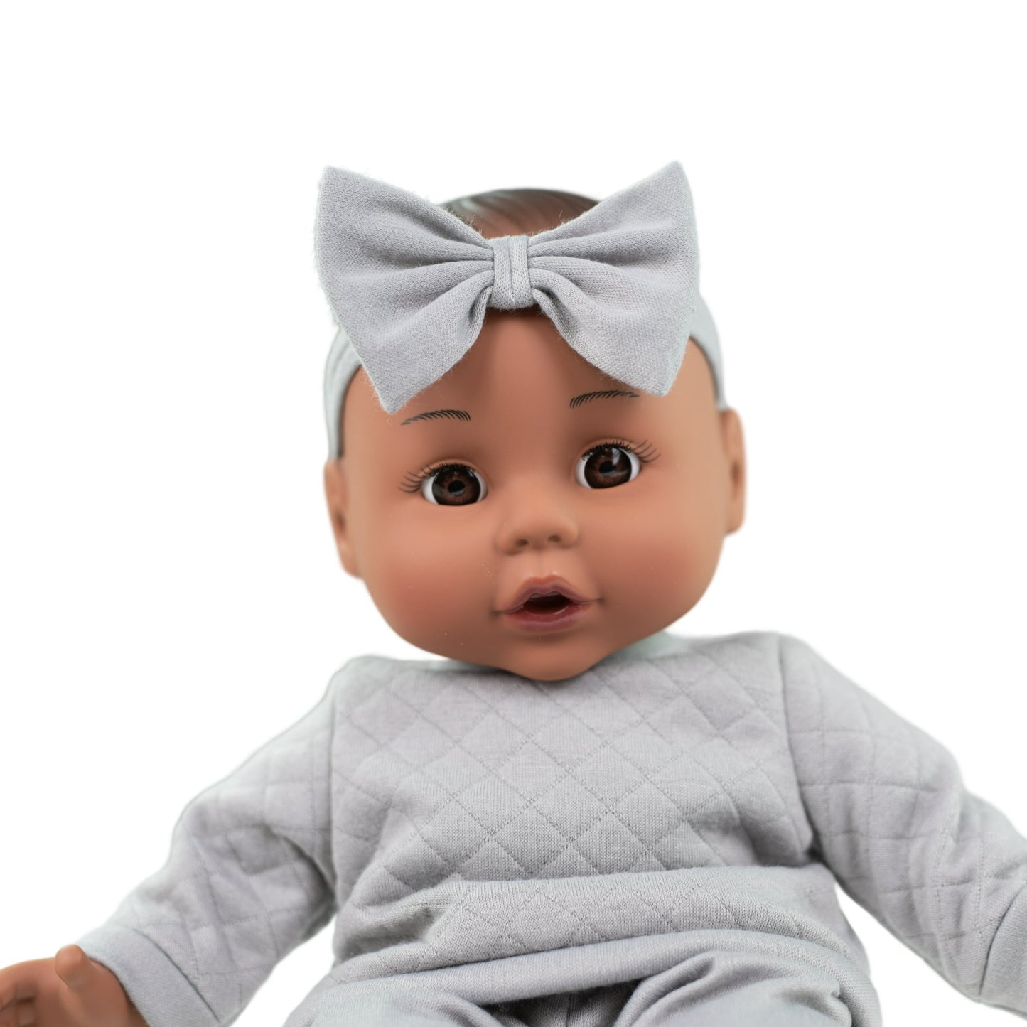 My Sweet Love Meal Time Baby Doll Play Set, Grey Outfit, 14-inch Doll, 12 Pieces Included