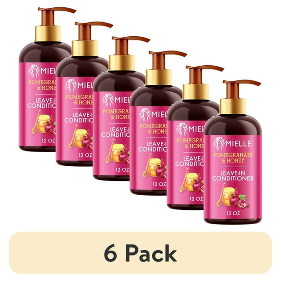 (6 pack) Mielle Pomegranate and Honey Leave-In Conditioner 12 fl. oz.