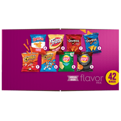 Frito-Lay Flavor Mix Variety Pack Snack Chips, 42 Count Multipack