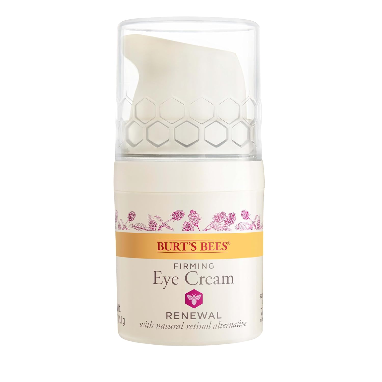 Burt's Bees Renewal Firming Eye Cream With Natural Retinol Alternative, Reduces Appearance of Lines, Wrinkles, Under-Eye Circles and Crow's Feet, 99...