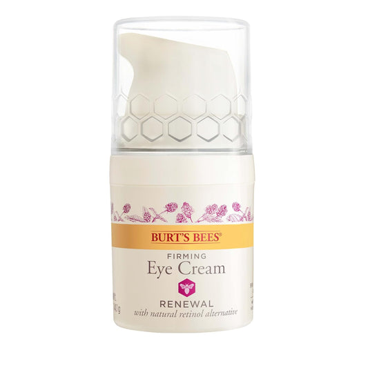 Burt's Bees Renewal Firming Eye Cream With Natural Retinol Alternative, Reduces Appearance of Lines, Wrinkles, Under-Eye Circles and Crow's Feet, 99...