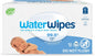WaterWipes Plastic-Free Original Baby Wipes, 99.9% Water Based Wipes, Unscented & Hypoallergenic for Sensitive Skin, 60 Count (Pack of 12), Packaging...