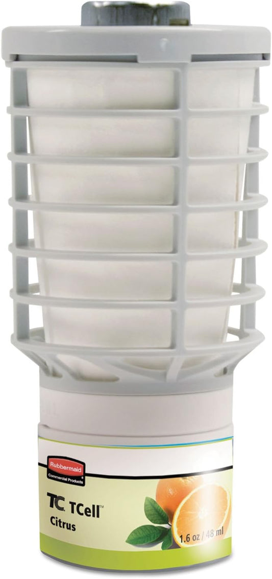 Rubbermaid Commercial Products-FG402113 TCell Air Freshener Refill, Citrus, Refreshing Scent, Odor Neutralizing