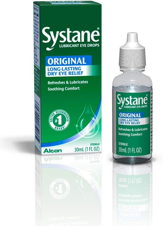 Systane Long Lasting Lubricant Eye Drops, 1 Fl. Oz (Pack of 1)