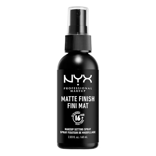 NYX PROFESSIONAL MAKEUP Makeup Setting Spray, Matte Setting Spray for 16HR Make Up Wear 
