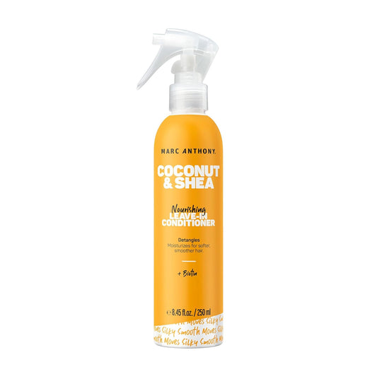 Marc Anthony Leave-In Conditioner Spray, Coconut Oil & Shea Butter - Anti-Frizz Biotin Detangling Spray to Moisturize for Softer Smoother Hair - Color...