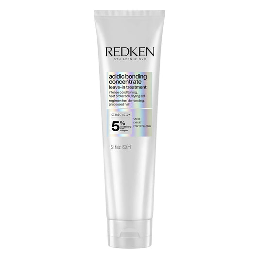 Redken Bonding Leave In Conditioner for Damaged Hair | Acidic Bonding Concentrate | Leave In Hair Repair Treatment | Strengthens Weak Hair | Safe for...