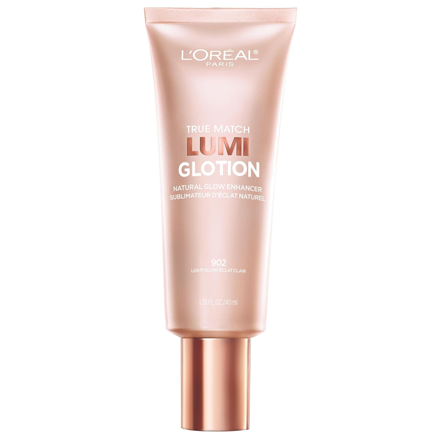 L'Oreal Paris Makeup True Match Lumi Glotion, Natural Glow Enhancer, Illuminator Highlighter Skin Tint, for an All Day Radiant Glow, Light, 1.35 Ounces 
