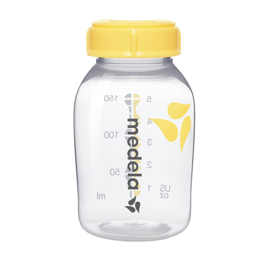 Medela Breast Milk Collection and Storage Bottles, 6 Pack, 5 Ounce Breastmilk Container, Compatible with Medela Breast Pumps and Made Without BPA
