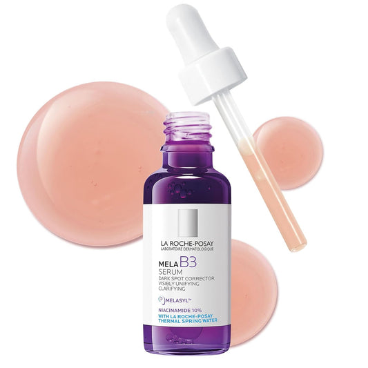 La Roche-Posay Mela B3 Serum, Dark Spot Corrector With Anti-Aging Melasyl + 10% Niacinamide, Discoloration Correcting Serum for Sun Spots, Age Spots &...