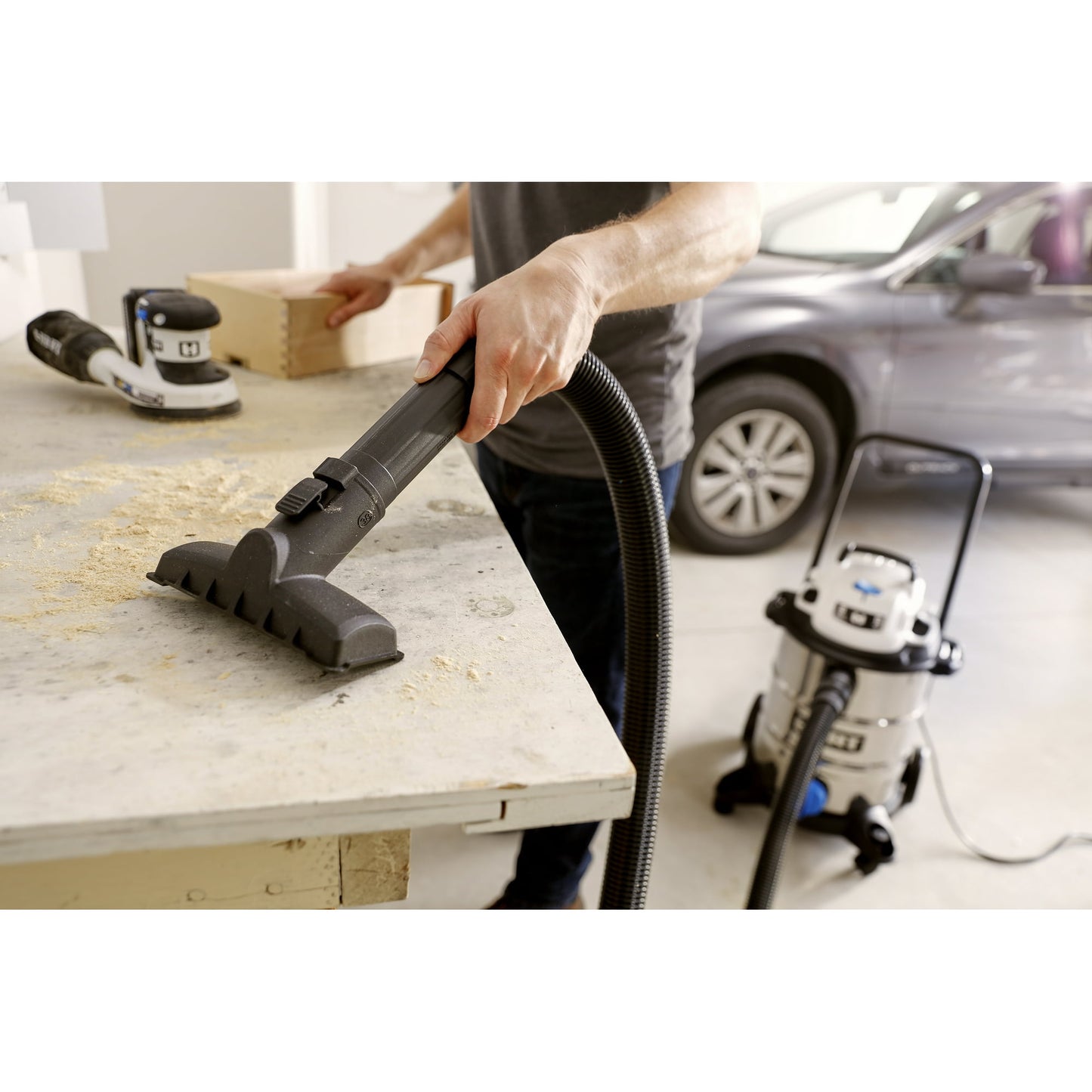 HART 5 to 16 Gallon Fine Dust Cartridge Filter & Retainer, VCFF 3701, Wet/Dry Vacuum Cleaners