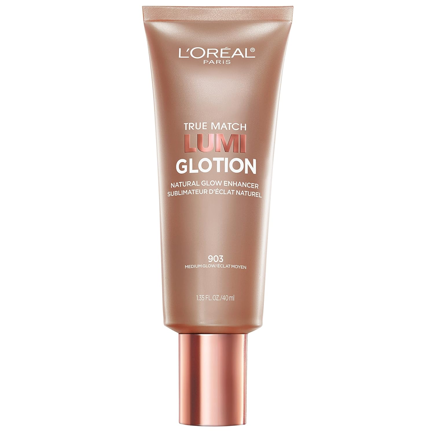 L'Oreal Paris Makeup True Match Lumi Glotion, Natural Glow Enhancer, Illuminator Highlighter Skin Tint, for an All Day Radiant Glow, Medium, 1.35 Ounces 
Search on ebay 

Search on Walmart 
ASIN : B074PTZCNX Submit 
#65 in beauty & personal care 
# 
Brand: L’Oréal Paris 
Product information/details