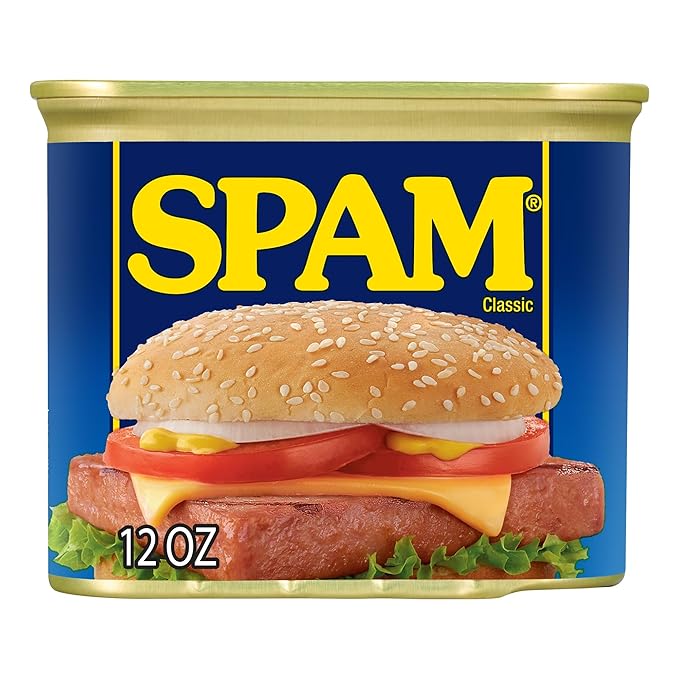 SPAM Classic, SPAM Canned Meat, 12 oz Can (12 Pack)