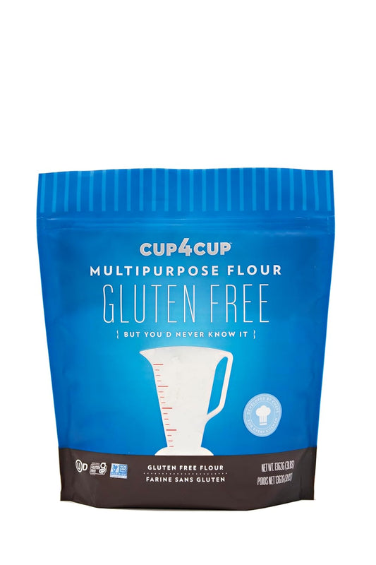 Cup4Cup Multipurpose Flour, 3 Pounds, Certified Gluten Free Flour, 1:1 All Purpose Flour Substitution, Non-GMO, Kosher, Made in the USA