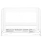 Lightweight Mesh Security Adjustable Bed Rail with Breathable Mesh Fabric in White - 33'L X 14"W X 23" H