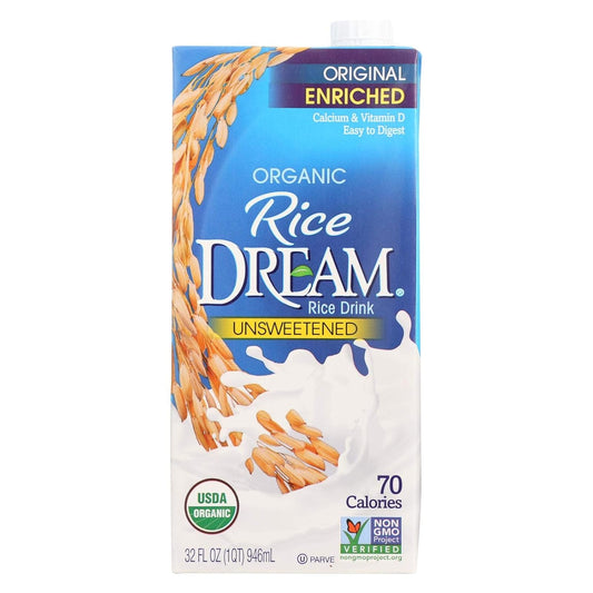 Dream Rice Drink - Unsweetened Original - 32 oz