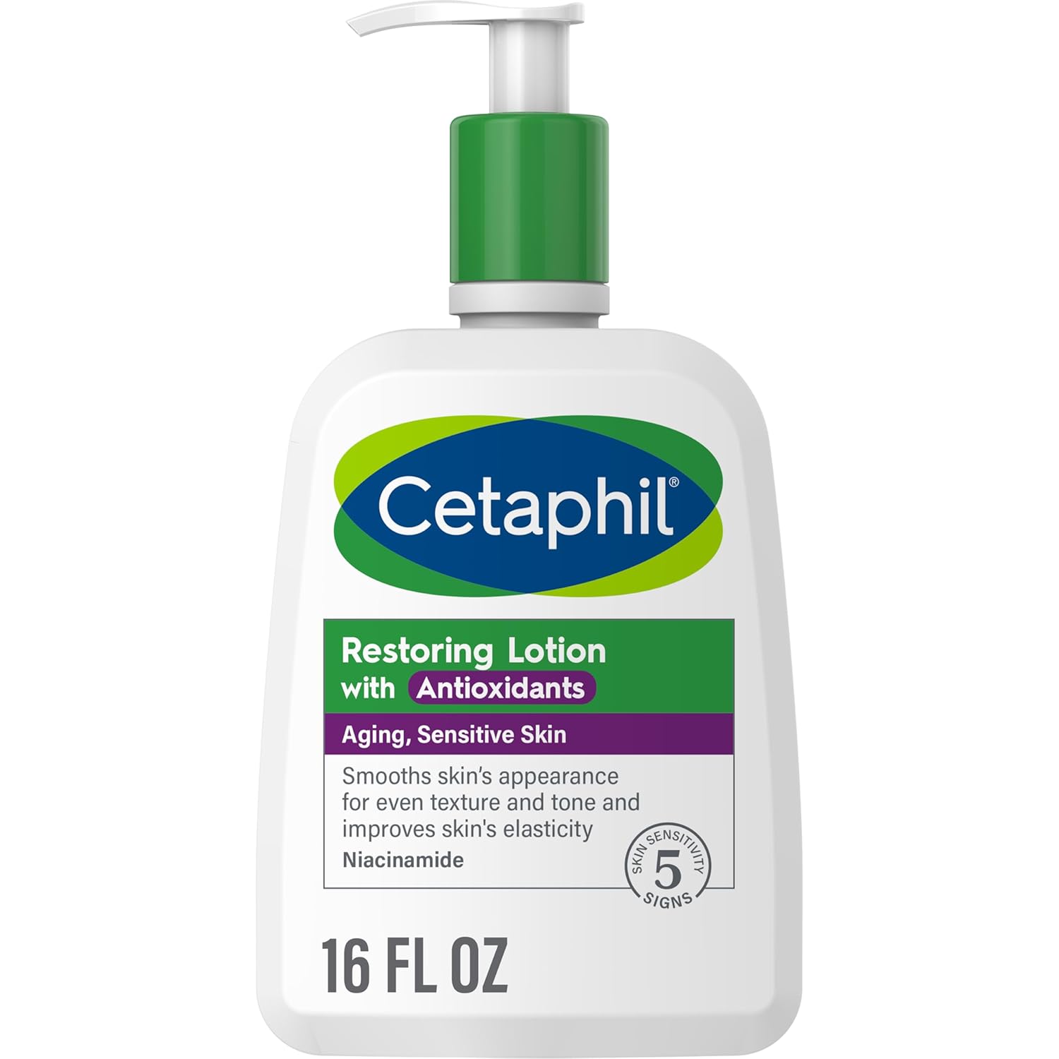 Cetaphil Restoring Body Lotion with Antioxidants for Aging Skin, Great for Neck and Chest Areas, Fragrance and Paraben Free, Suitable for Sensitve Skin 16...