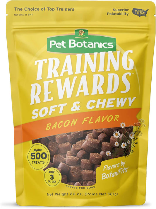 Pet Botanics Training Rewards Treats for Dogs, Made with Real Pork Liver, Focuses, Motivates, Rewards, Speeds Up Learning Curve, No BHA, BHT, Ethoxyquin,...