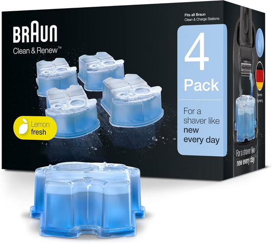 Braun Clean & Renew Refill Cartridges CCR - 22.8 fl oz (Pack of 4)