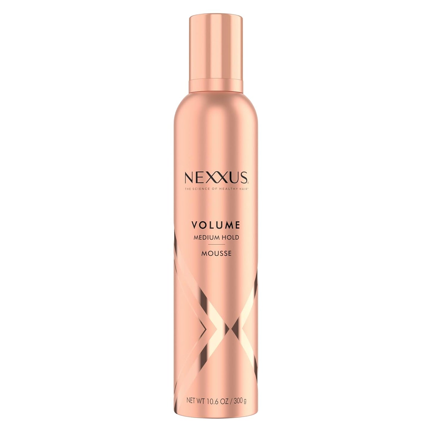 Nexxus Volumizing Foam Hair Mousse, Volume Volumizing Mousse, Hair Styling Mousse, Pink, 10.6 Ounce (Pack of 1)