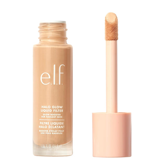 e.l.f. Halo Glow Liquid Filter, Complexion Booster For A Glowing, Soft-Focus Look, Infused With Hyaluronic Acid, Vegan & Cruelty-Free, 2 Fair/Light 
