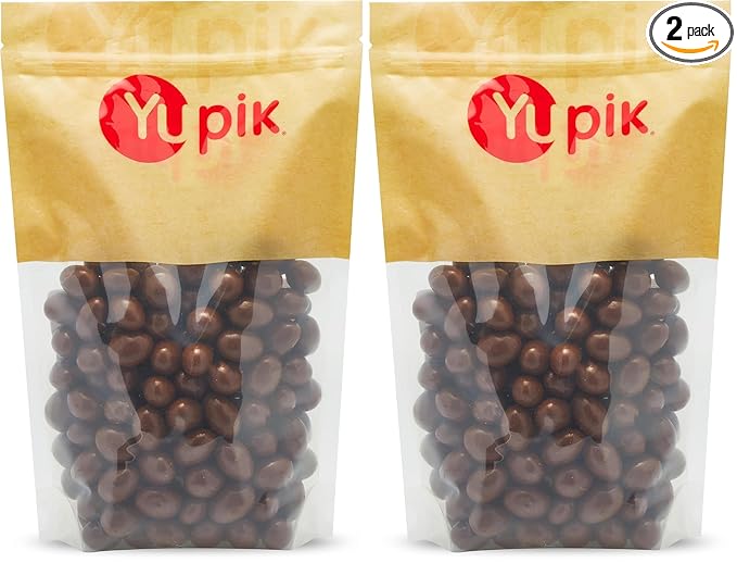 Yupik Milk Chocolate Covered Almonds, 2.2 lb (Pack of 2)