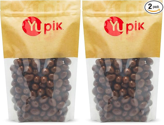 Yupik Milk Chocolate Covered Almonds, 2.2 lb (Pack of 2)