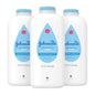 Johnson's Baby Powder, Pure Cornstarch, Aloe & Vitamin E, 22 Ounce (Pack of 3) - Packaging May Vary
