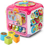 VTech Sort and Discovery Activity Cube (Frustration Free Packaging), Pink