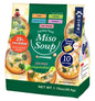 Miko Brand Freeze Dried Various Vegetables Miso Soup 10 Servings 25% Less Sodium