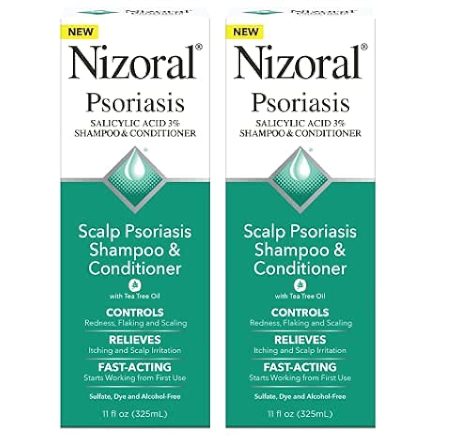 Nizoral Psoriasis Shampoo & Conditioner Twinpack, 2 Count