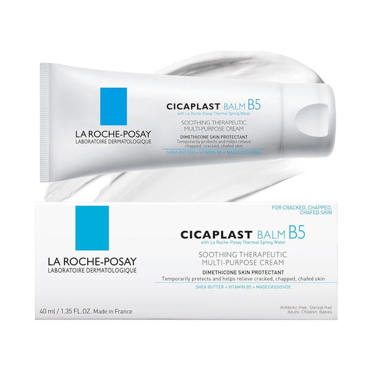 La Roche-Posay Cicaplast Balm B5, Healing Ointment and Soothing Therapeutic Multi Purpose Cream for Dry & Irritated Skin, Body and Hand Balm, Baby Safe,... 
