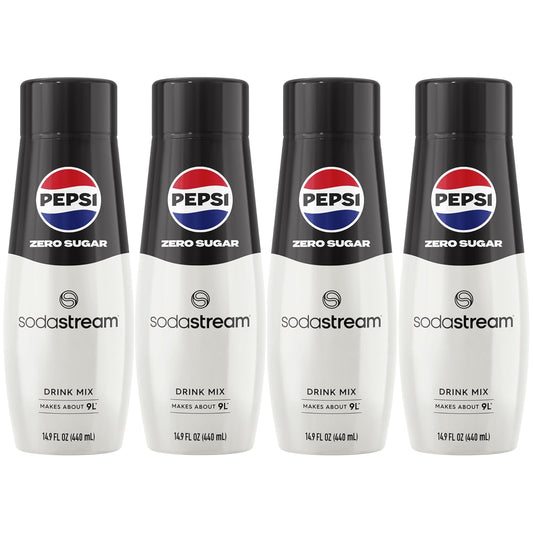 SodaStream® Pepsi® Zero Sugar Beverage Mix 14.9 Fl Oz(Pack of 4)