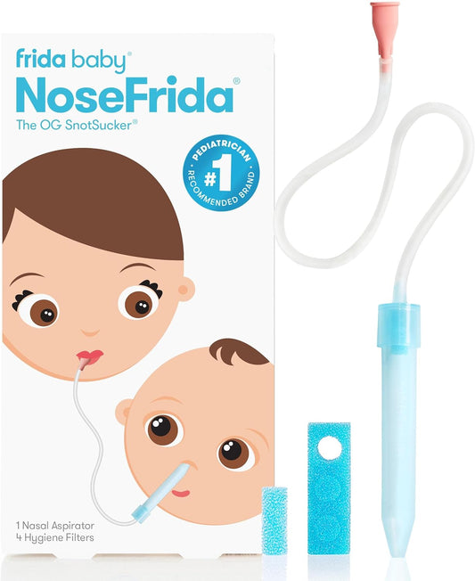 Frida Baby NoseFrida SnotSucker Nasal Aspirator for Baby, Baby Nose Sucker 
