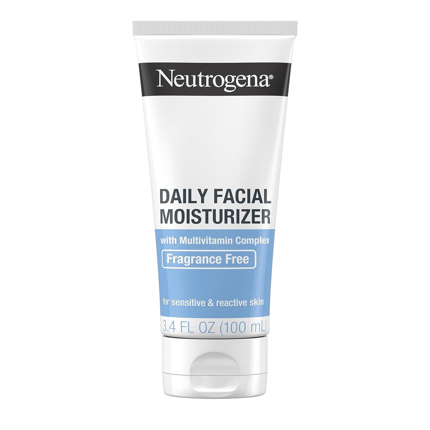 Neutrogena Fragrance Free Daily Facial Moisturizer, Face & Neck Moisturizer for Sensitive Skin with Vitamin B3, Pro-Vitamin B5 & Vitamin E Supports...