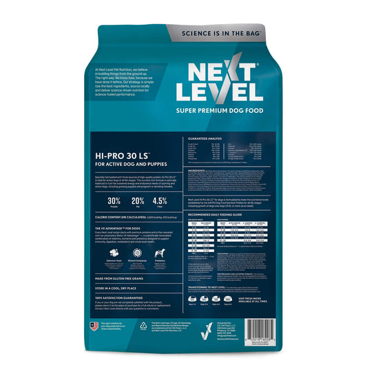 Next Level Hi-Pro 30 LS Dry Dog Food, 40 lb Bag