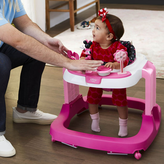 Disney Baby Ready, Set, Walk DX Developmental Walker, Modern Minnie