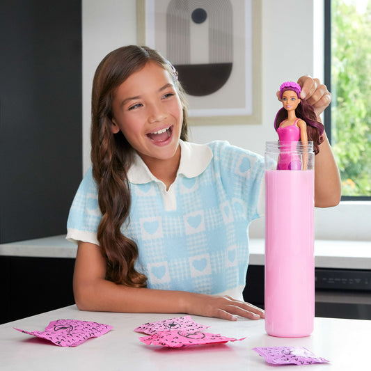 Barbie Color Reveal Ballerina Series Doll & Accessories, 6 Balletcore-Inspired Surprises (Styles May Vary)